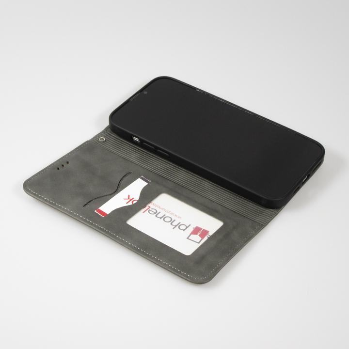Image du produit PhoneLook Etui cuir Flip Wallet vintage avec fermeture aimantée et compartiment cartes (Apple iPhone 15 Pro Max)