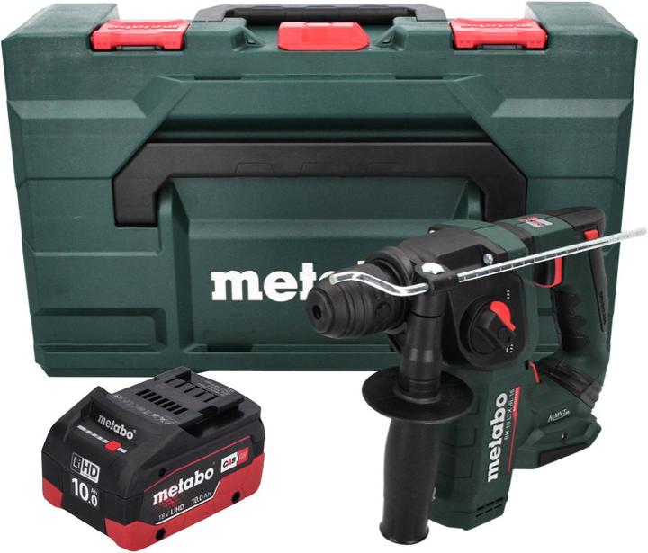 Immagine prodotto Metabo BH 18 LTX BL 16 trapano a percussione a batteria 18 V 1,3 J SDS-plus Brushless + 1x batteria (Batteria ricaricabile)