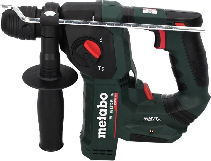 Immagine prodotto Metabo BH 18 LTX BL 16 trapano a percussione a batteria 18 V 1,3 J SDS-plus Brushless + 1x batteria (Batteria ricaricabile)