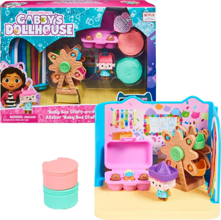 Spin Master Gabby's Dollhouse Baby Kitty's Knutselkamer