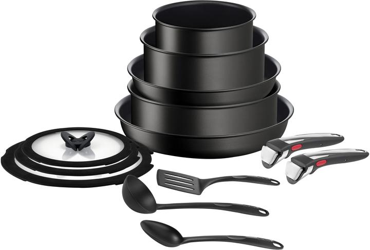 Tefal Ingenio Unlimited On (28 cm, Pfannenset + Topfset, Aluminium)