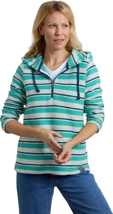 Produktbild Weird Fish Ally Kapuzenpullover mit kurzem Reissverschluss (38 D)