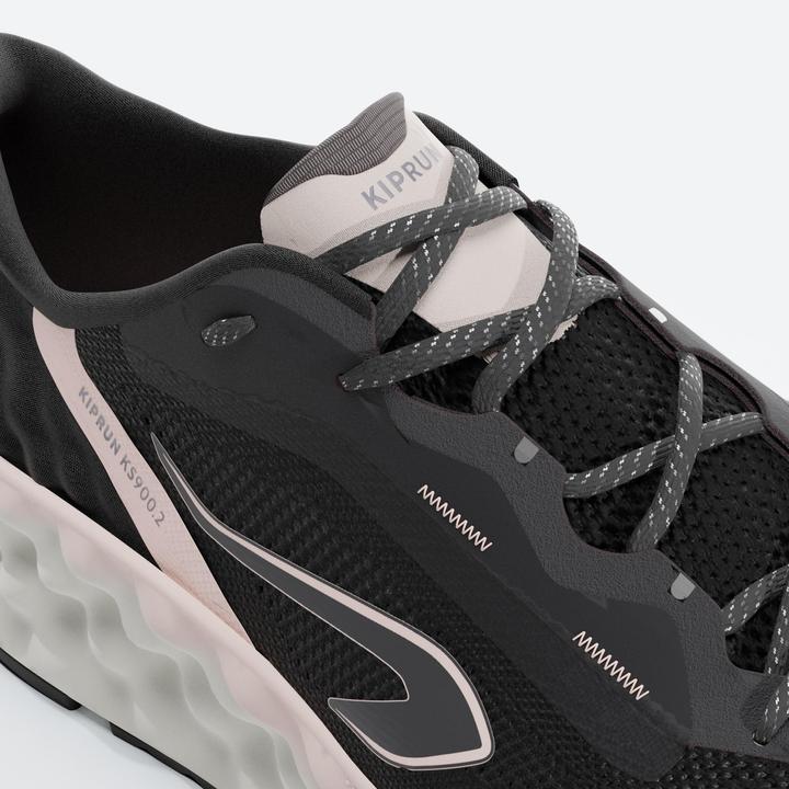Image du produit Kiprun KS900.2 Women's running shoes - Black/pink (39)