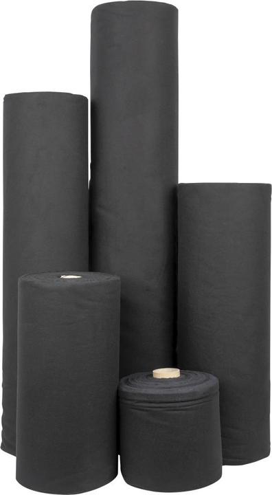 Produktbild Wentex Deko-Molton Black roll 20cm 60m x 20cm