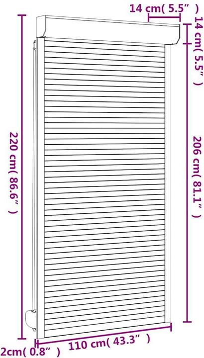 Immagine prodotto VidaXL Helin (110 x 220 cm)