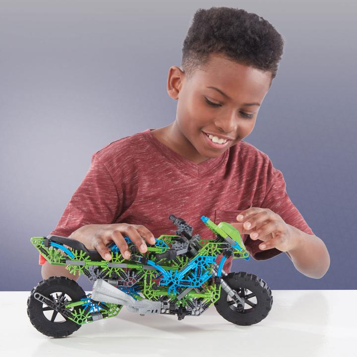 Actual product image K'Nex Bouwset Mega Motorcycle, 456dlg.