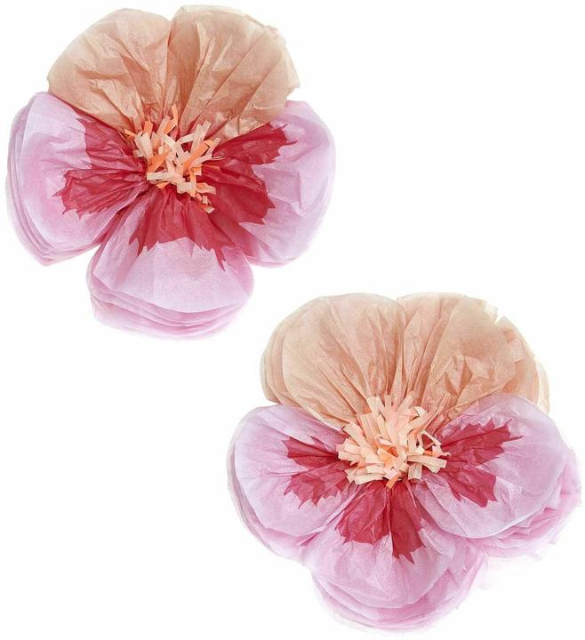 Produktbild Rico Design Seidenpapierblumen Stiefm.Pink,M.400657