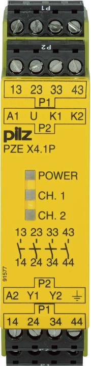 Pilz 777588 PZE X4.1P 24-240VAC/DC 4n/o