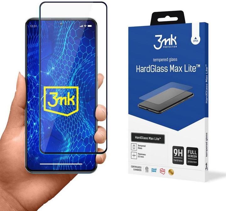 Produktbild 3MK 12T HardGlass Max Lite™ (1 Stück, Xiaomi 12T)