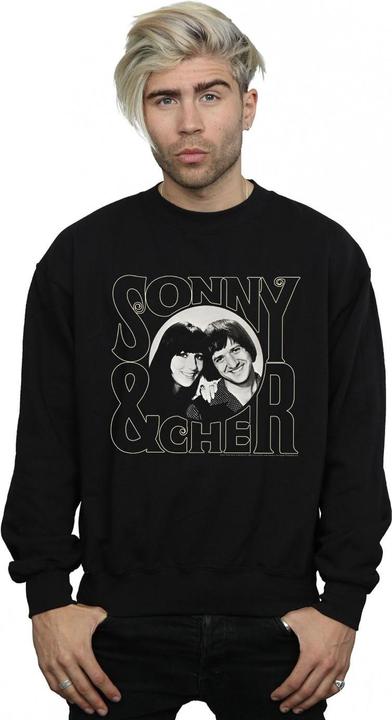 Immagine prodotto Sonny & Cher Circle Photo Felpa Uomo (XL)
