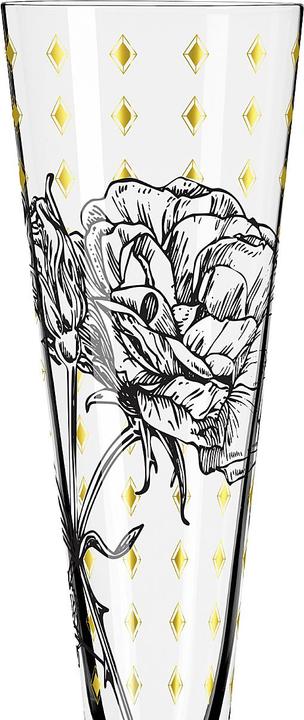 Produktbild Ritzenhoff Champagnerglas Goldnacht (20.50 cl, 1 Gläser, Sektgläser)