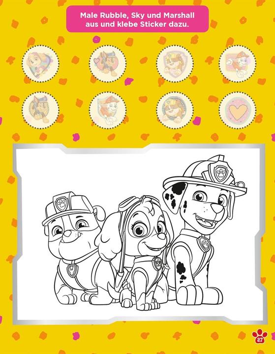 Actual product image Panini Paw Patrol Sticker Album Set