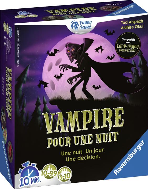 Immagine prodotto Ravensburger Vampiro per una notte (Francese)