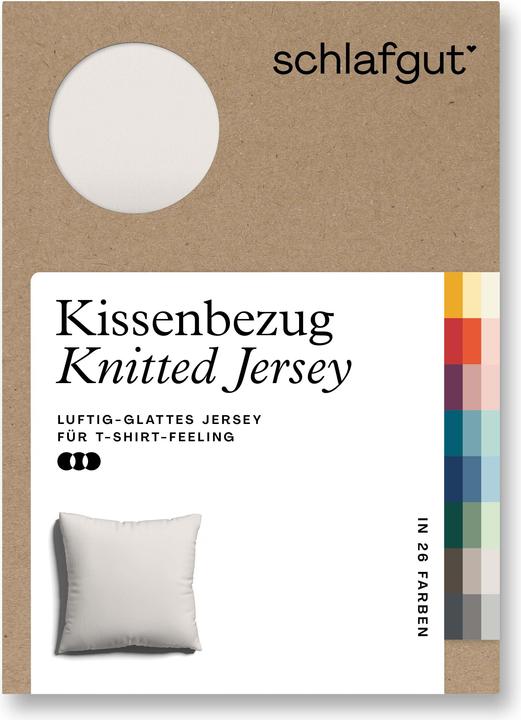 Image du produit schlafgut Knitted Jersey (Housse de couette, 40 x 40 cm)