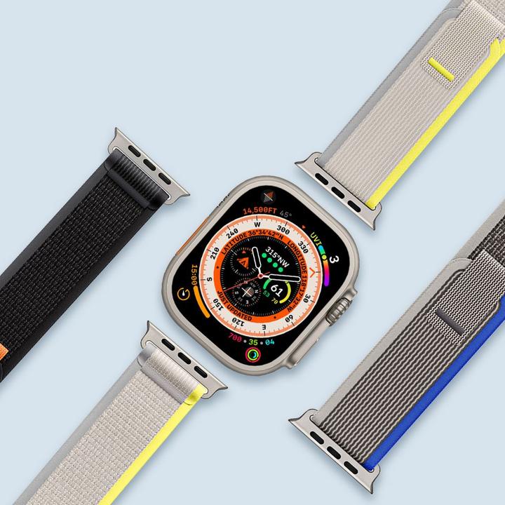 Immagine prodotto Dux Ducis Cinturino sportivo (44 mm, 45 mm, 42 mm, 49 mm, Nylon, Apple Watch Ultra, Apple Watch Series 2, Apple Watch Series 3, Apple Watch Series 1, Apple Watch Serie 4, Apple Watch Serie 5, Apple Watch Serie 6, Apple Watch Series 7, Apple Watch Series 8, Apple Watch Series 9, Apple Watch SE, Apple Watch Ultra 2)