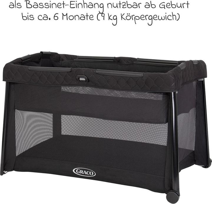 Actual product image Graco Foldlite Travel Cot