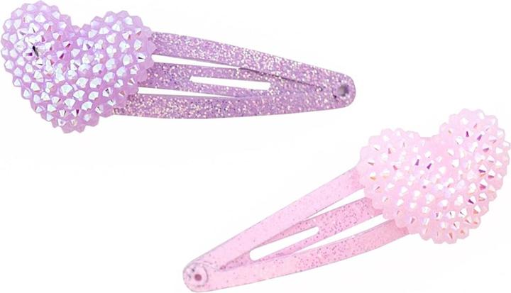 Actual product image Great Pretenders Hair clips heart (2 pcs.)
