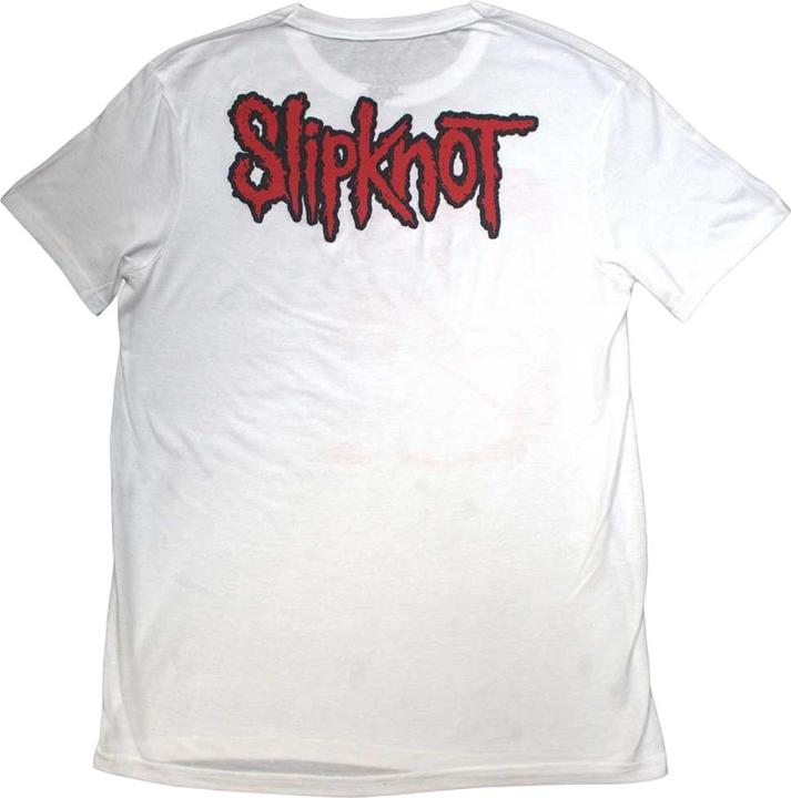 Actual product image Slipknot Unisex Adult Chair Graphic Back Print T-Shirt (L)
