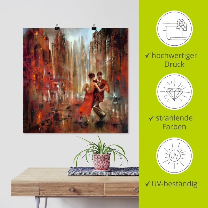 Immagine prodotto Artland Quadro su tela Tango Astratto T1XZ (40x40 cm)