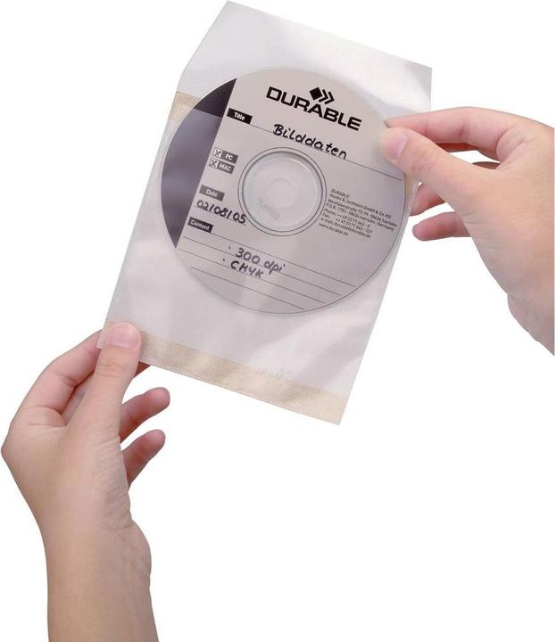 Actual product image Durable CD/DVD Sleeves Self Adhesive Set (CDs)
