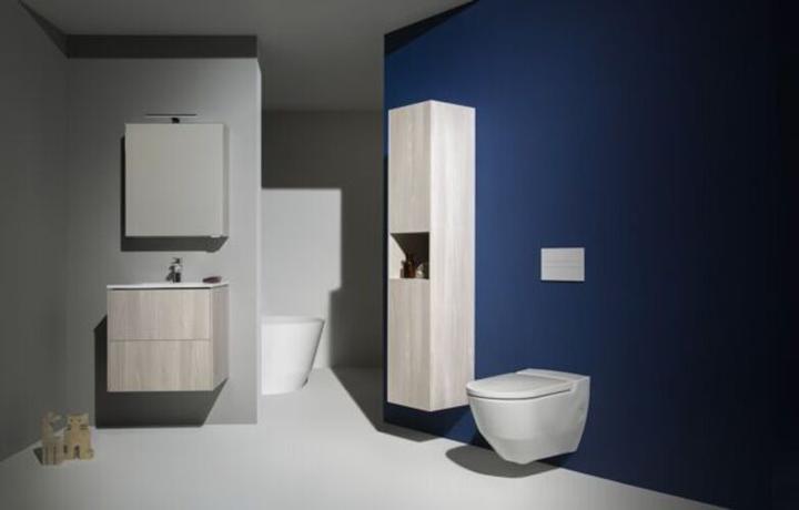 Produktbild Laufen Base Spiegelschrank 600 mm, 1 Tür, LED- Licht Element, Scharnier rechts