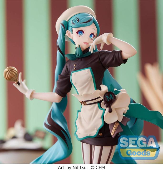 Produktbild Sega Goods Hatsune Miku Series Luminasta PVC Statue Hatsune Miku - Bitter Patissier (re-run) 21 cm