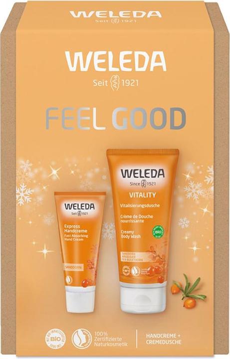 Weleda Feel Good Sanddorn Geschenkset (Körperpflegeset)