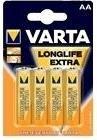 Actual product image Varta Longlife Extra (4 pcs., AA)