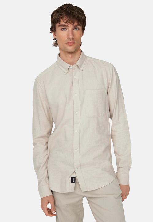 Actual product image Only & Sons Plain long sleeve shirt (XXL)