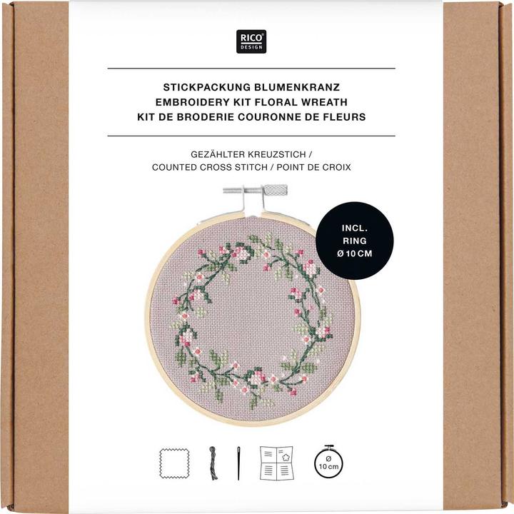 Produktbild Rico Design Stickpackung
