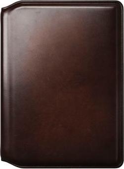 Actual product image Nomad Leather Passport Wallet Rustic Brown