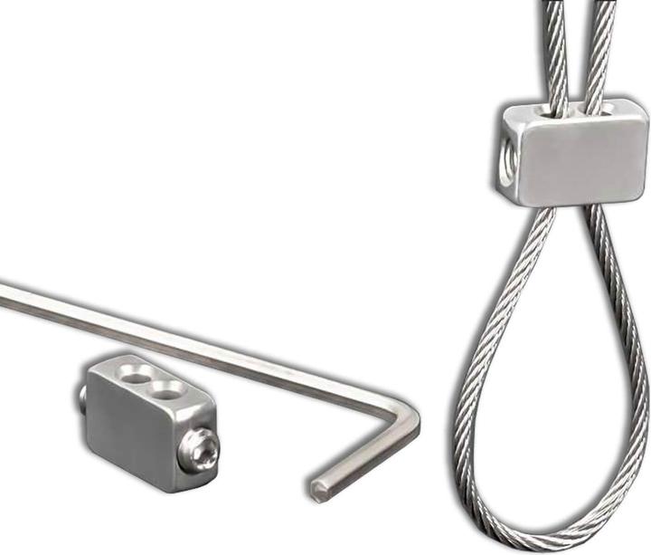 Produktbild Isoled Seilklemme Seilverbinder für Drahtseil 1-2 mm