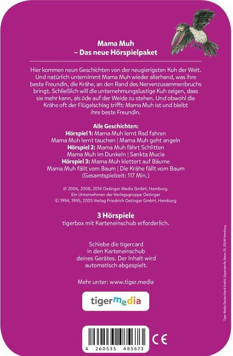 Produktbild Tigermedia multicard - Mama Muh - Das neue Hörspielpaket
