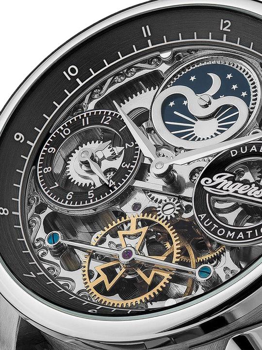 Produktbild Ingersoll 1892 The Jazz - I07701 (Analoguhr, Skeleton-Uhr, 42 mm)