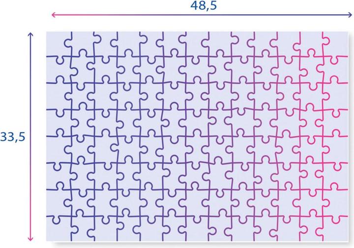 Actual product image Clementoni Puzzle Disney - Mickey and his friends, 104st. (104 pieces)