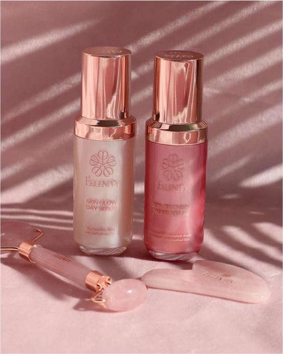 Produktbild Ellenity - Hyaluron Booster Rose Quartz Set (Gesichtspflege set)
