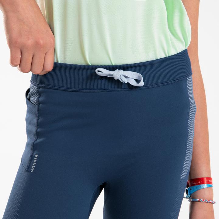 Image du produit Kiprun Corsaire de running fille - confort 500 bleu marine (12, 13, 14)