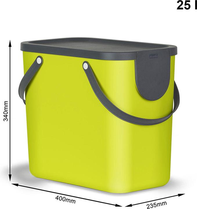 Immagine prodotto Rotho Cestino ALBULINO, 25L, giallo sp. (25 l)
