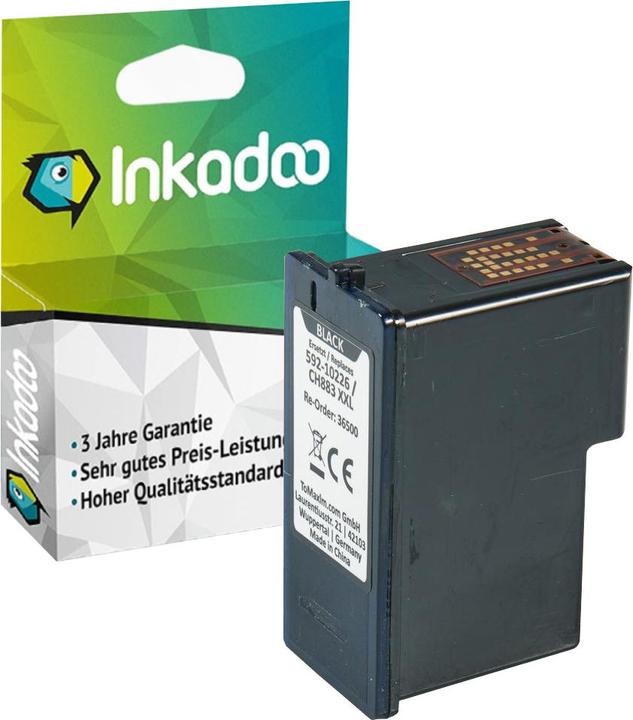 Image du produit Inkadoo Cartouches d'encre compatibles avec Dell 592-10278 / KX702 Cartouche d'encre, noir (CF)
