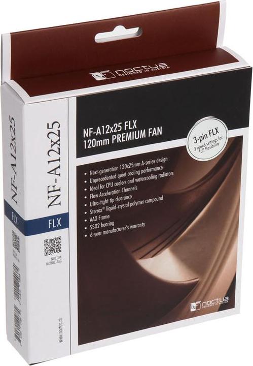 Produktbild Noctua NF-A12x25 FLX Lüfter (120 mm, 1 x)