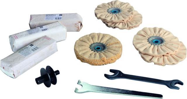 Produktbild Fein Edelstahl-Start-Set WPO 14-25 E – Edelstahl-Start-Set (Exzenterpolierer, 1200 W)