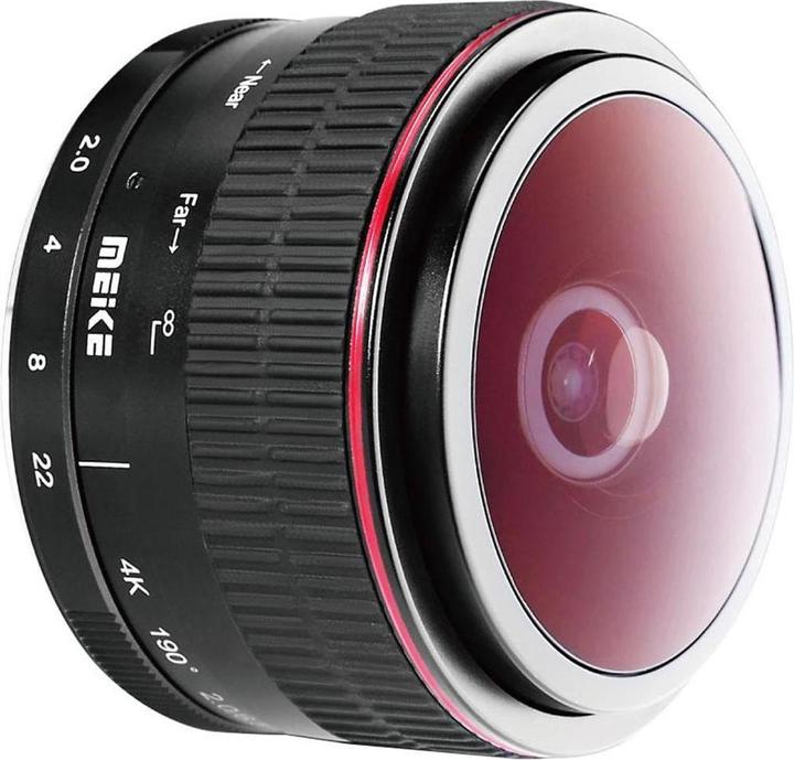Actual product image Meike 6.5mm f/2-22 MFT (Micro Four Thirds, APS-C / DX)