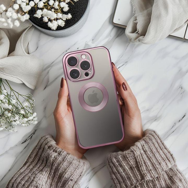 Produktbild OEM Back panel cover Case GLAM for IPHONE 16 rose pink (Apple iPhone 16)