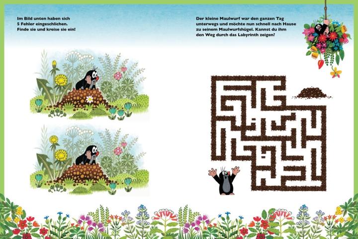 Actual product image Der kleine Maulwurf: Mein fröhliches Rätselbuch