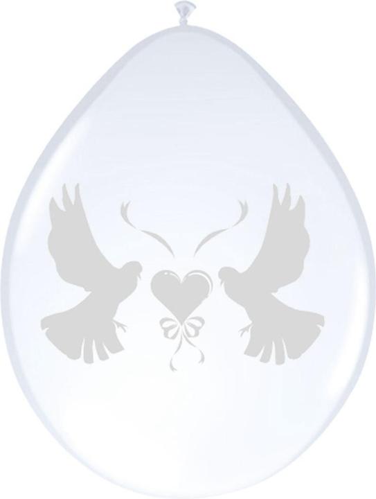 Produktbild Folat Romantische Hochzeit Luftballons Weisse Tauben - 8