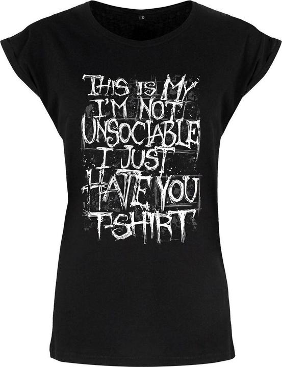 Grindstore Im Not Unsociable TShirt