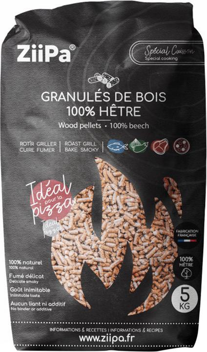 Ziipa Pellets de bois pour Four à Pizza 5 kg (5 kg)