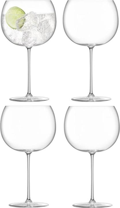 Actual product image LSA Borough Balloon Glasses 680ml Clear x 4 (6.80 dl, 4 x, Gin glasses)