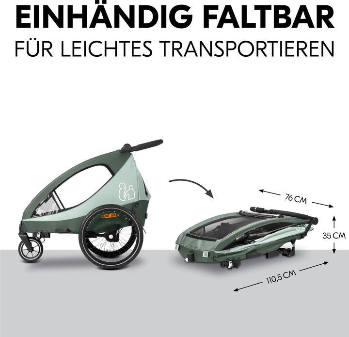 Image du produit Hauck Dryk Duo Plus Fahrradanhänger