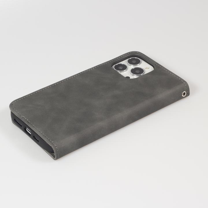 Immagine prodotto PhoneLook Etui cuir Flip Wallet vintage avec fermeture aimantée et compartiment cartes (Apple iPhone 15 Pro)